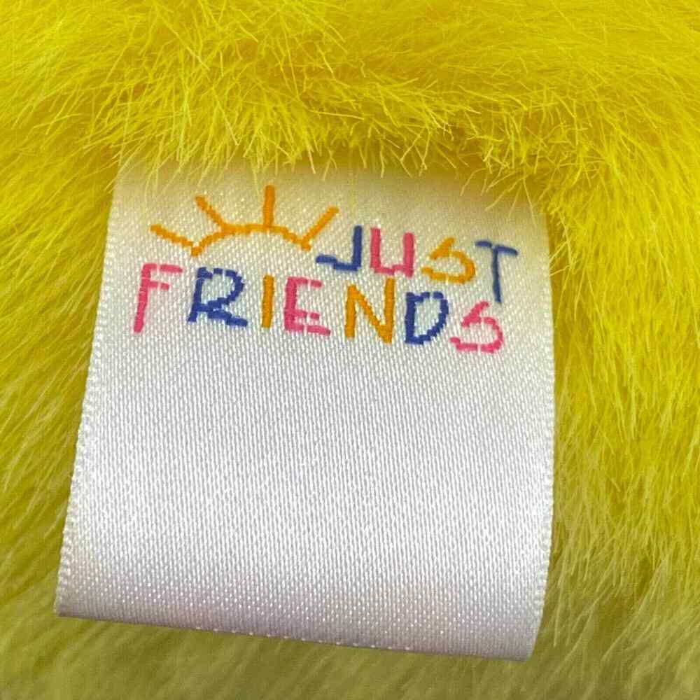 VTG Plush Duck Stuffed Animal 1990 Just Friends Moonbeam Toys Yellow Easter 13" - Picture 7 of 10